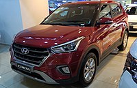 2019 Hyundai Creta GLS (GS; facelift, Chile)